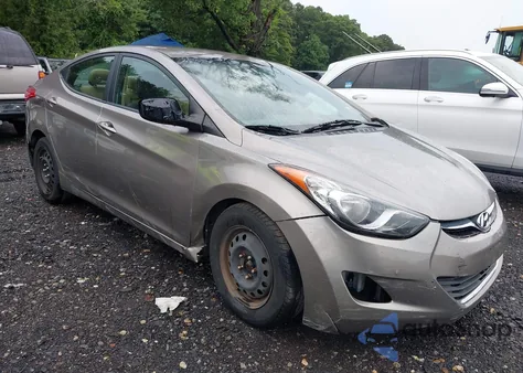 2013 Hyundai Elantra Gls из США, поврежденный, VIN 5NPDH4AE4DH191149